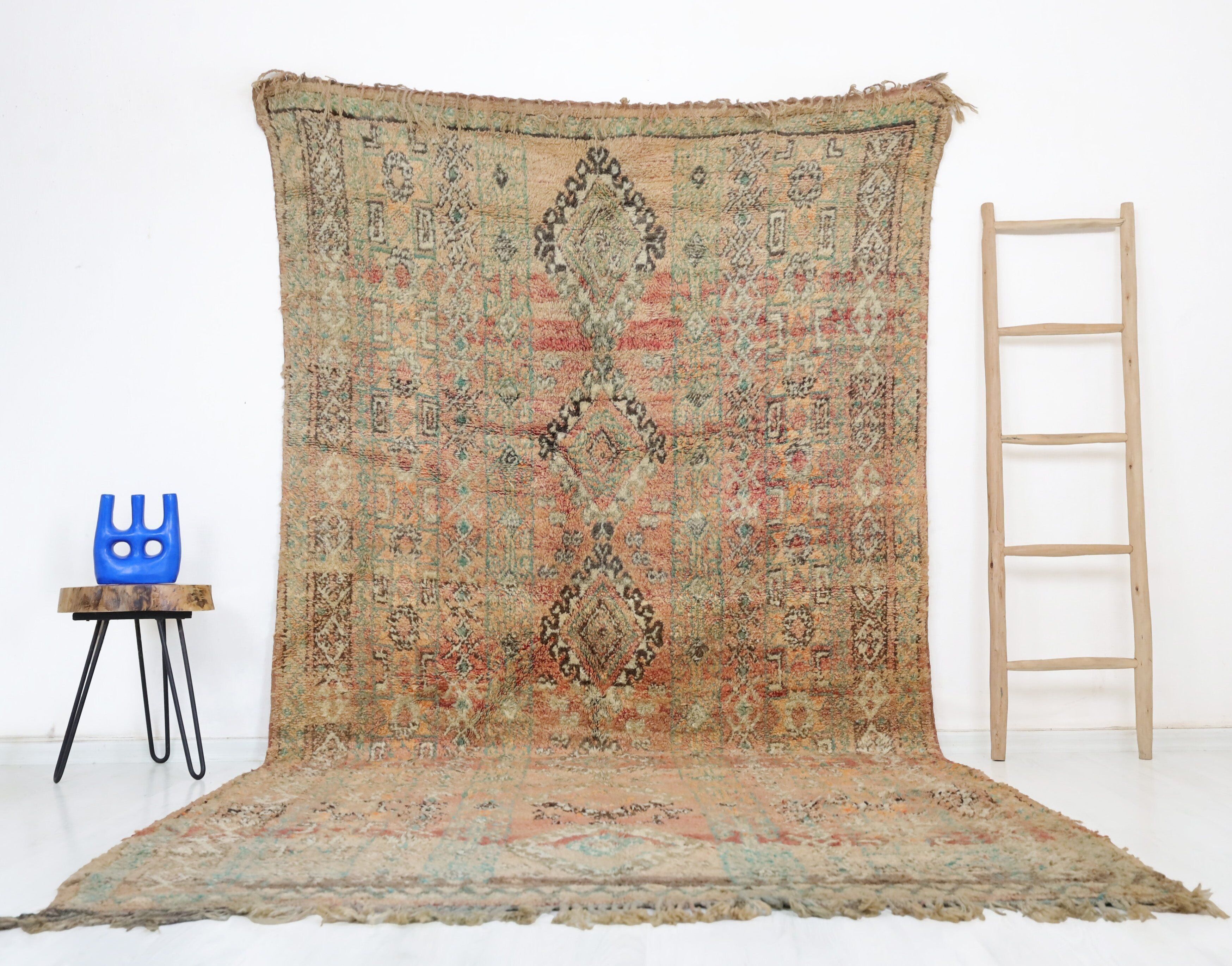 Tappeto marocchino vintage Asmun 177 cm x 342 cm