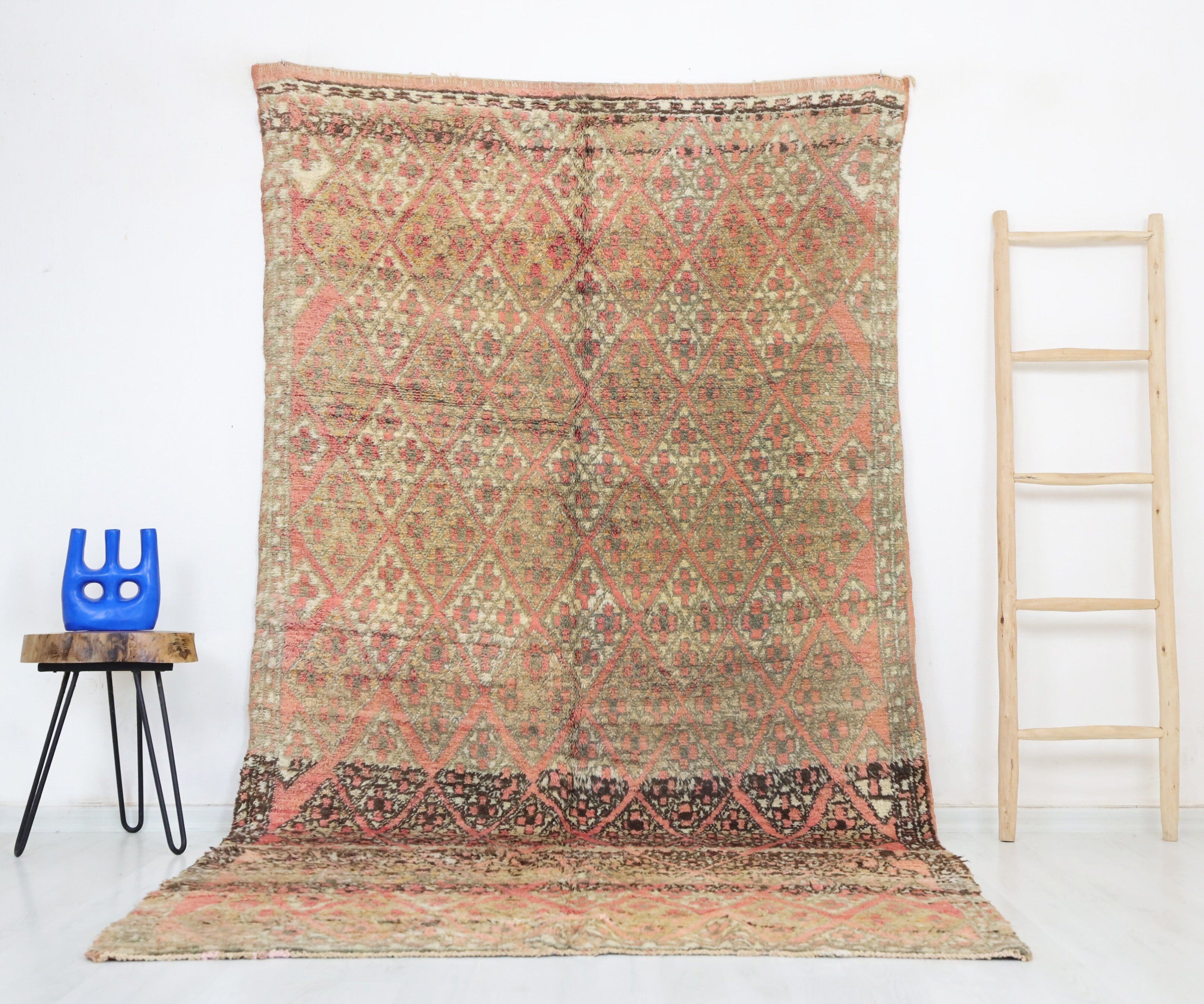 Tappeto marocchino vintage Izza 161 cm x 296 cm