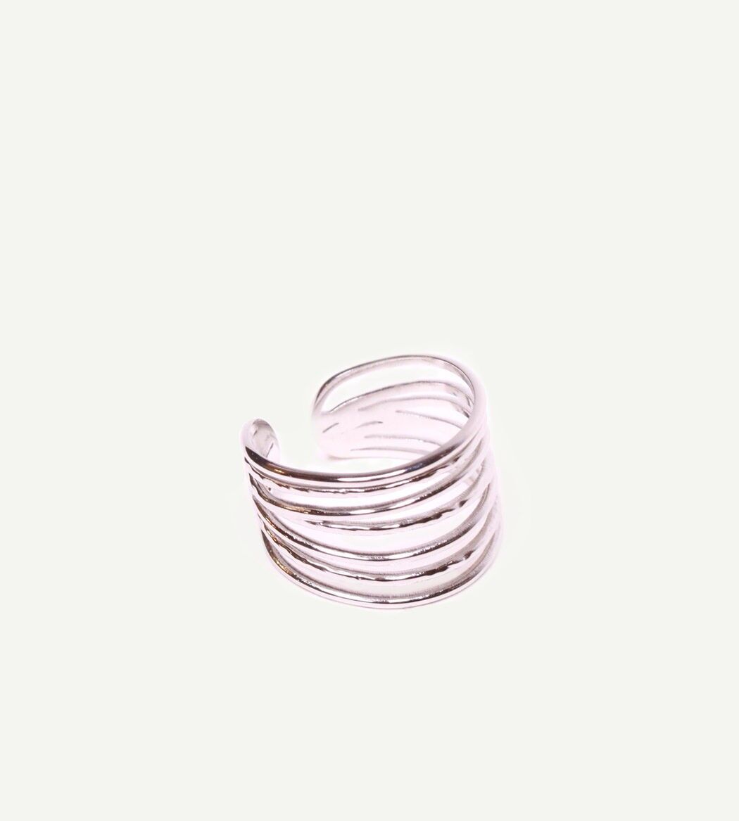 Anello in argento Kyma Filaments | Gioielli fatti a mano in Francia