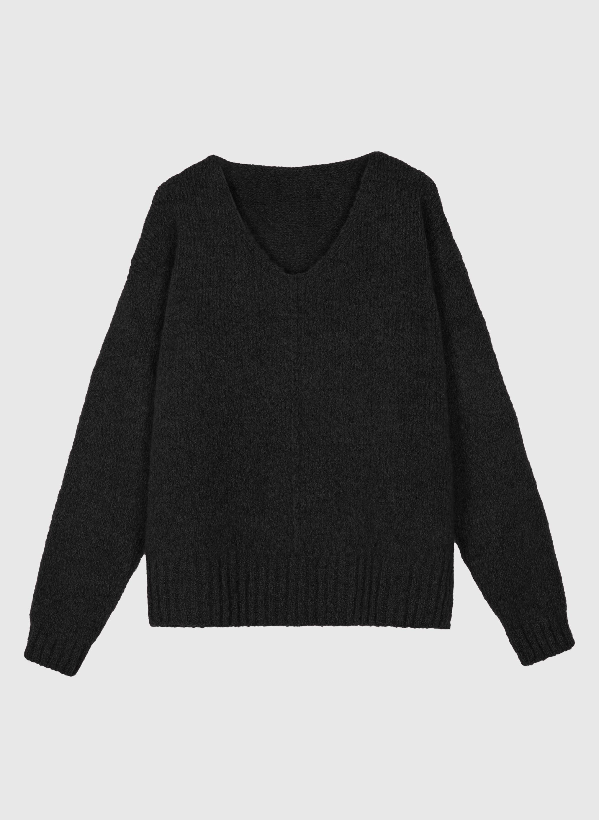 MAGLIONE nero LENOLI