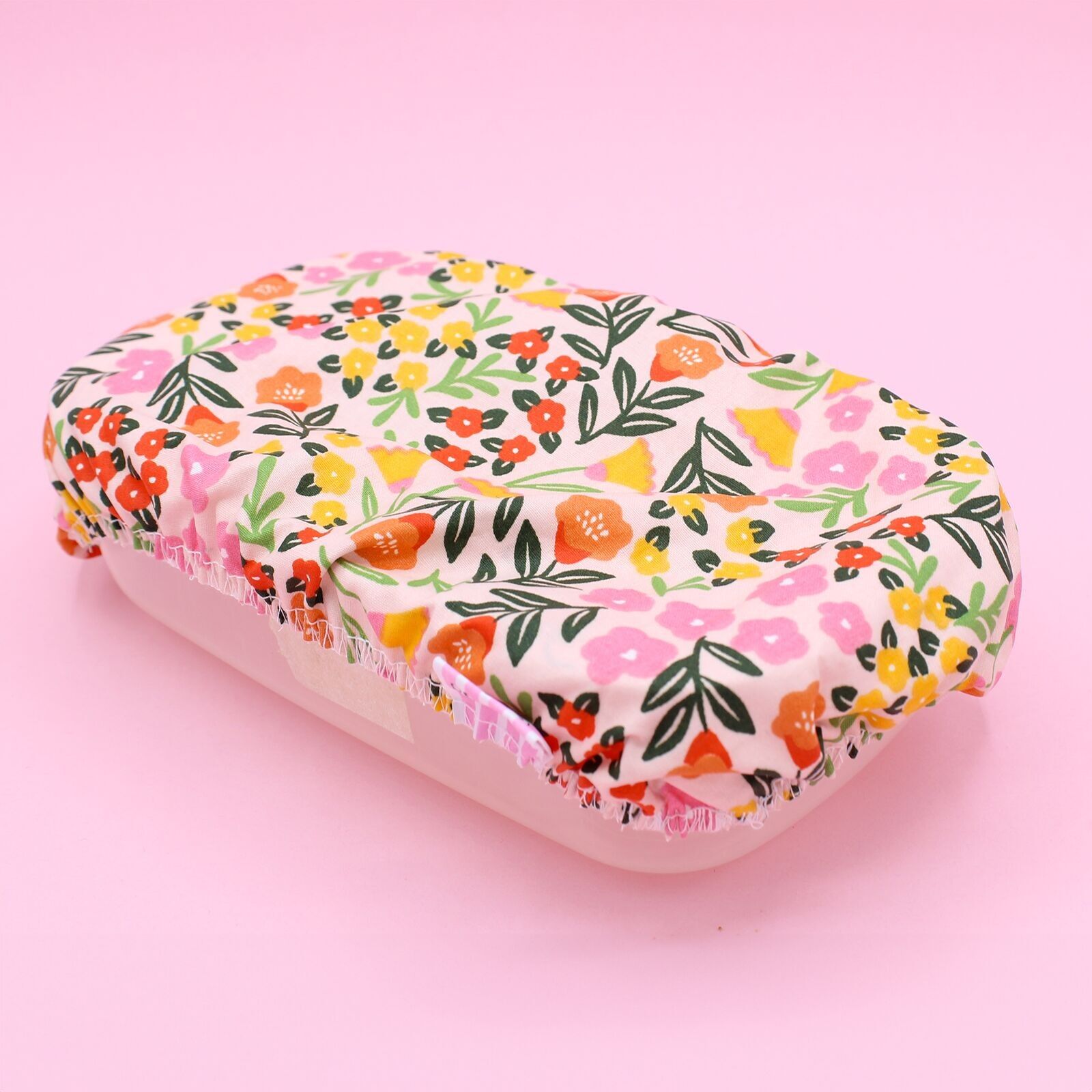 Charlotte cake dish cover - small flowers