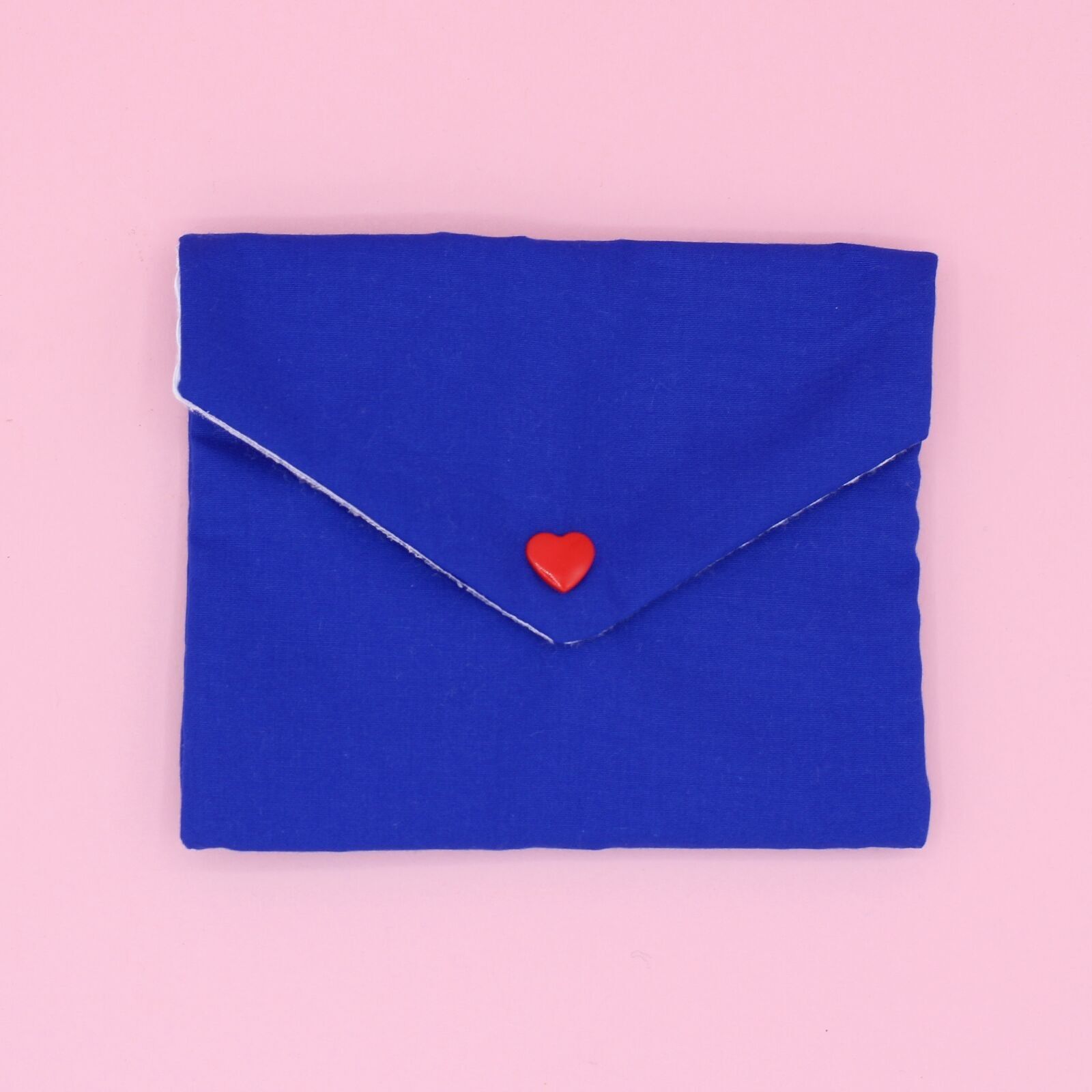 Pochette à savon - bleu Klein