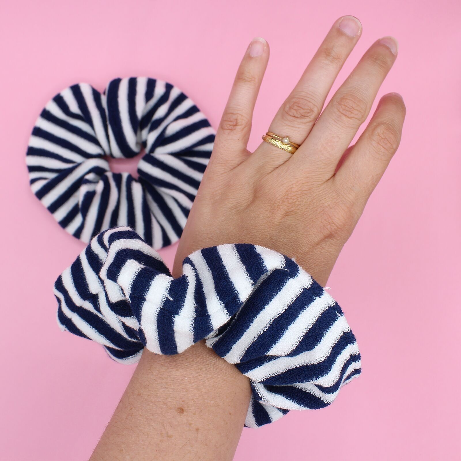 Paire de manchettes éponge