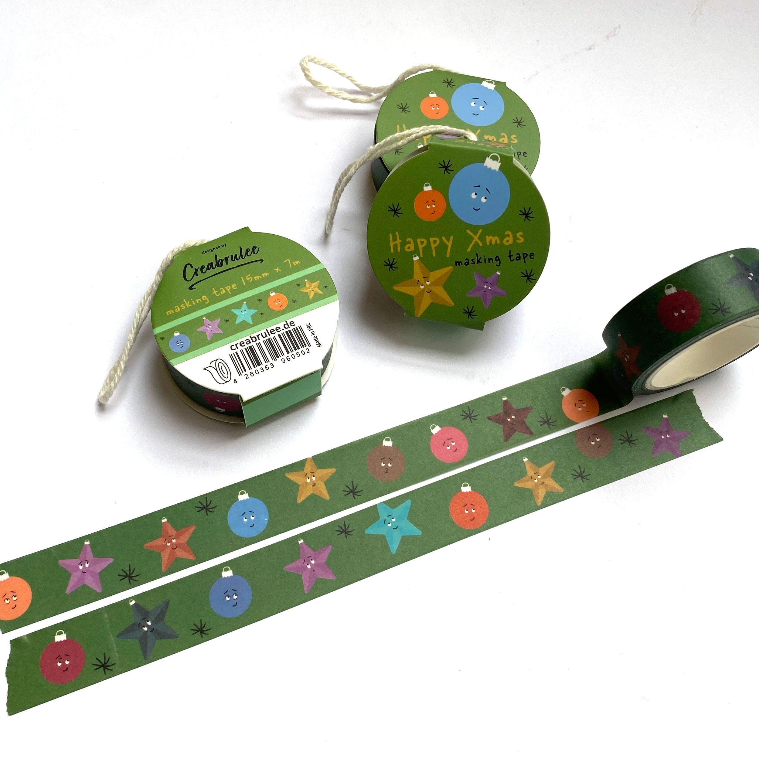 Happy Xmas - Washi Tape / Masking Tape