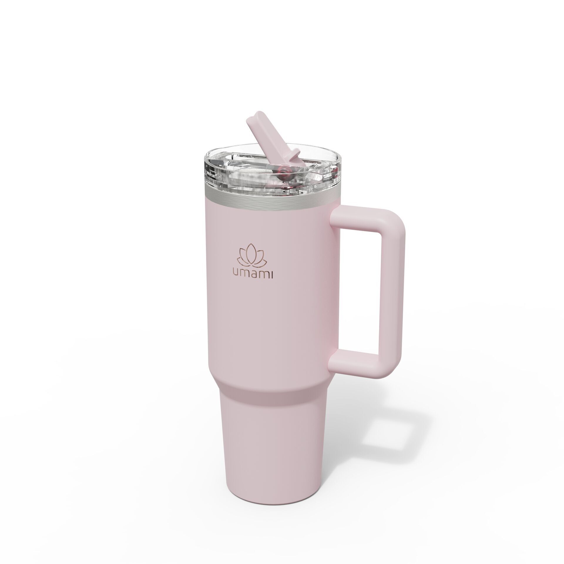 Vaso térmico rosa de 900 ml