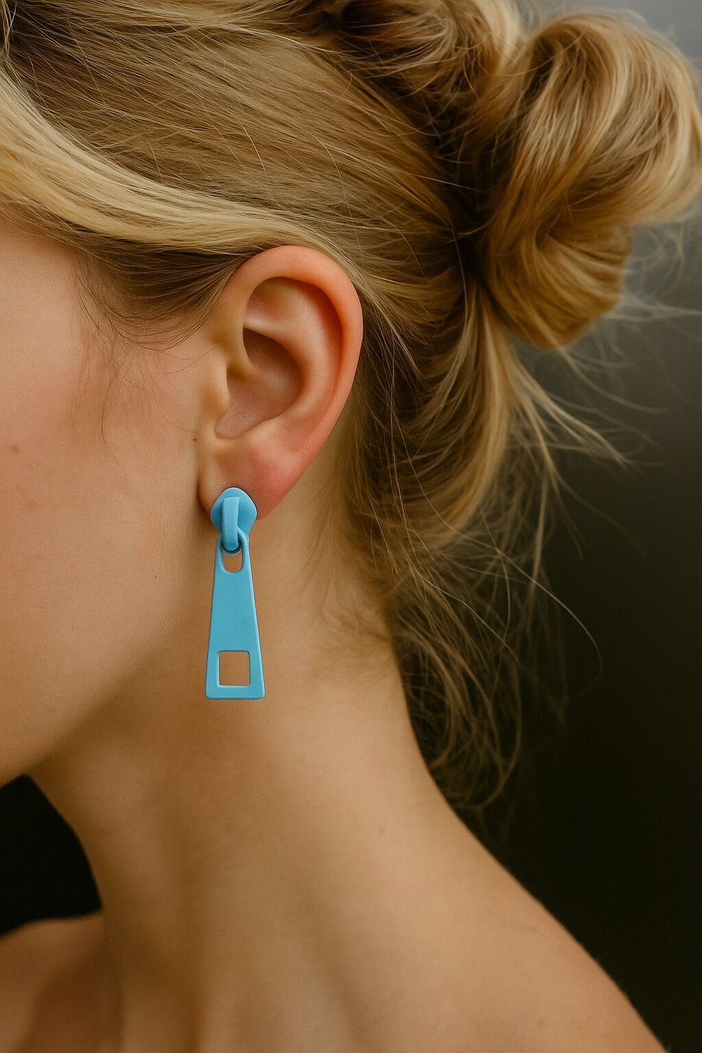 Zipper Earrings