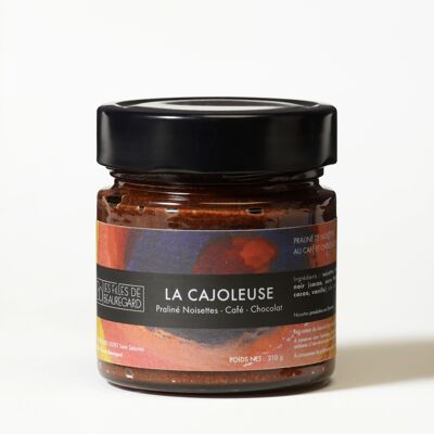 crema spalmabile alla nocciola: la cajoleuse