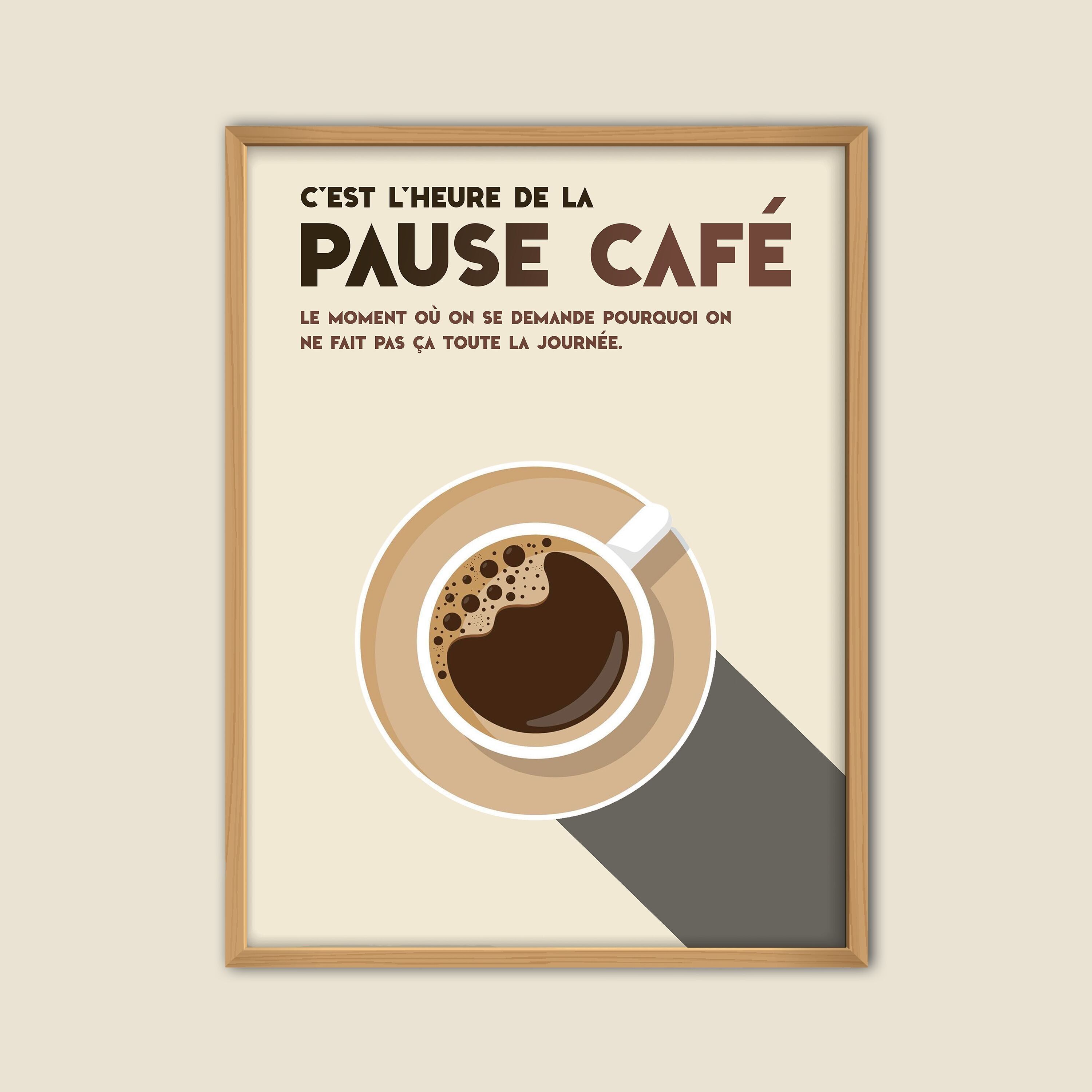 Affiche - Pause Café