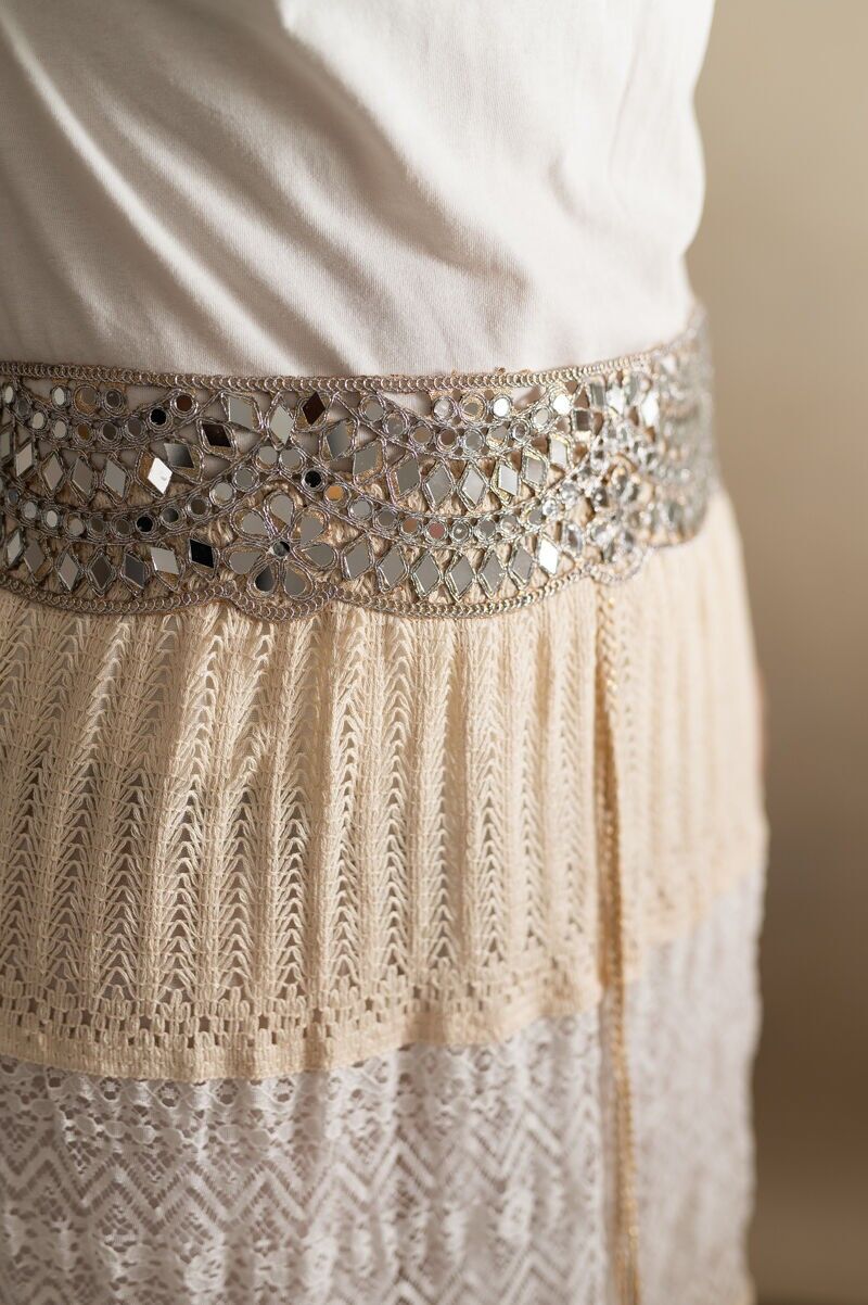 CINTURA SPECCHIO ARGENTO