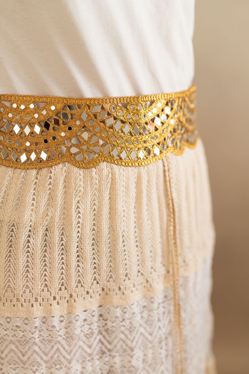 CINTURA SPECCHIO ORO