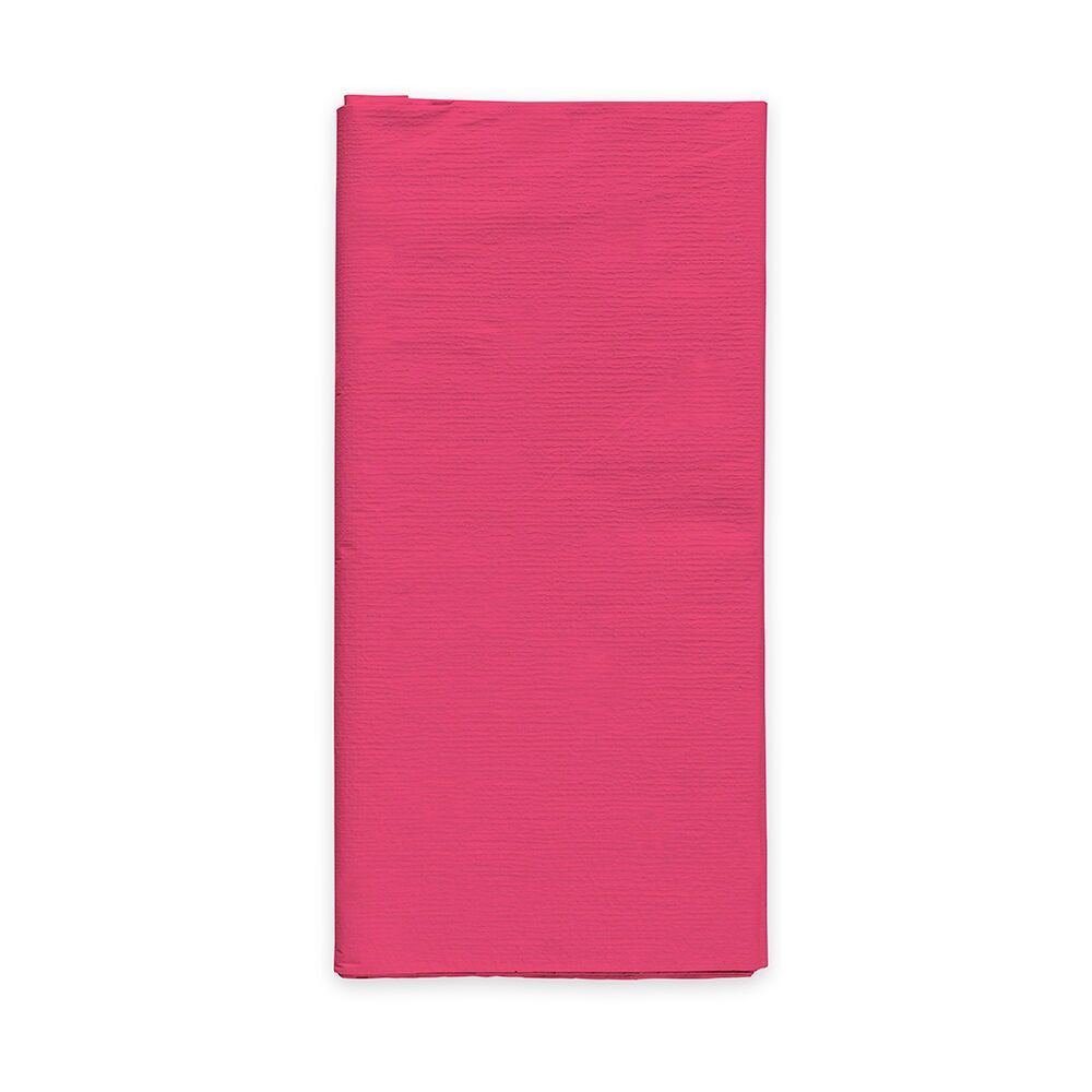 Nappe en papier 120x180cm - Rose vif