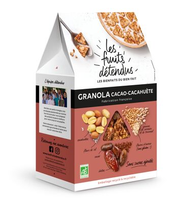 Granola Cacao-Cacahuète 35g 2