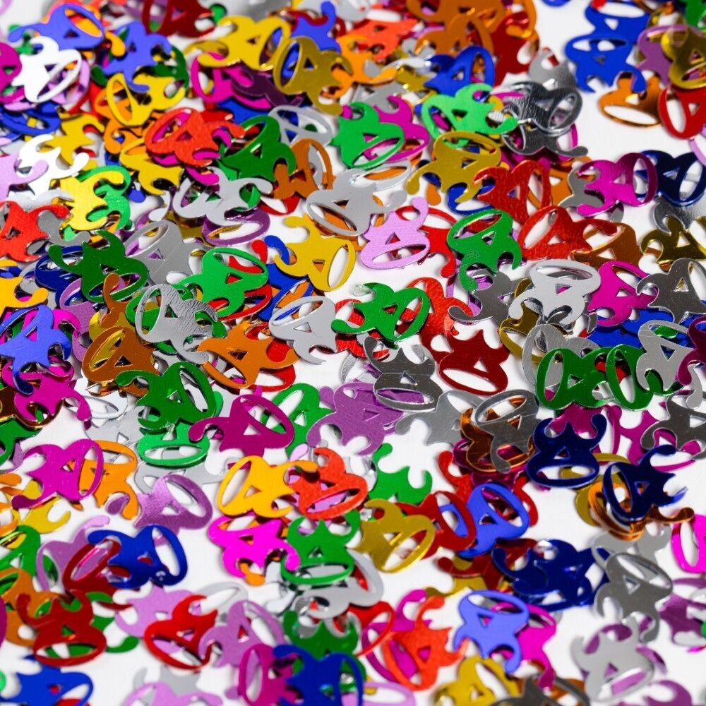 Confettis de table Multicolore numéro 30 - 14 grammes