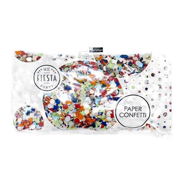 Papier confettis 100 grammes multicolore