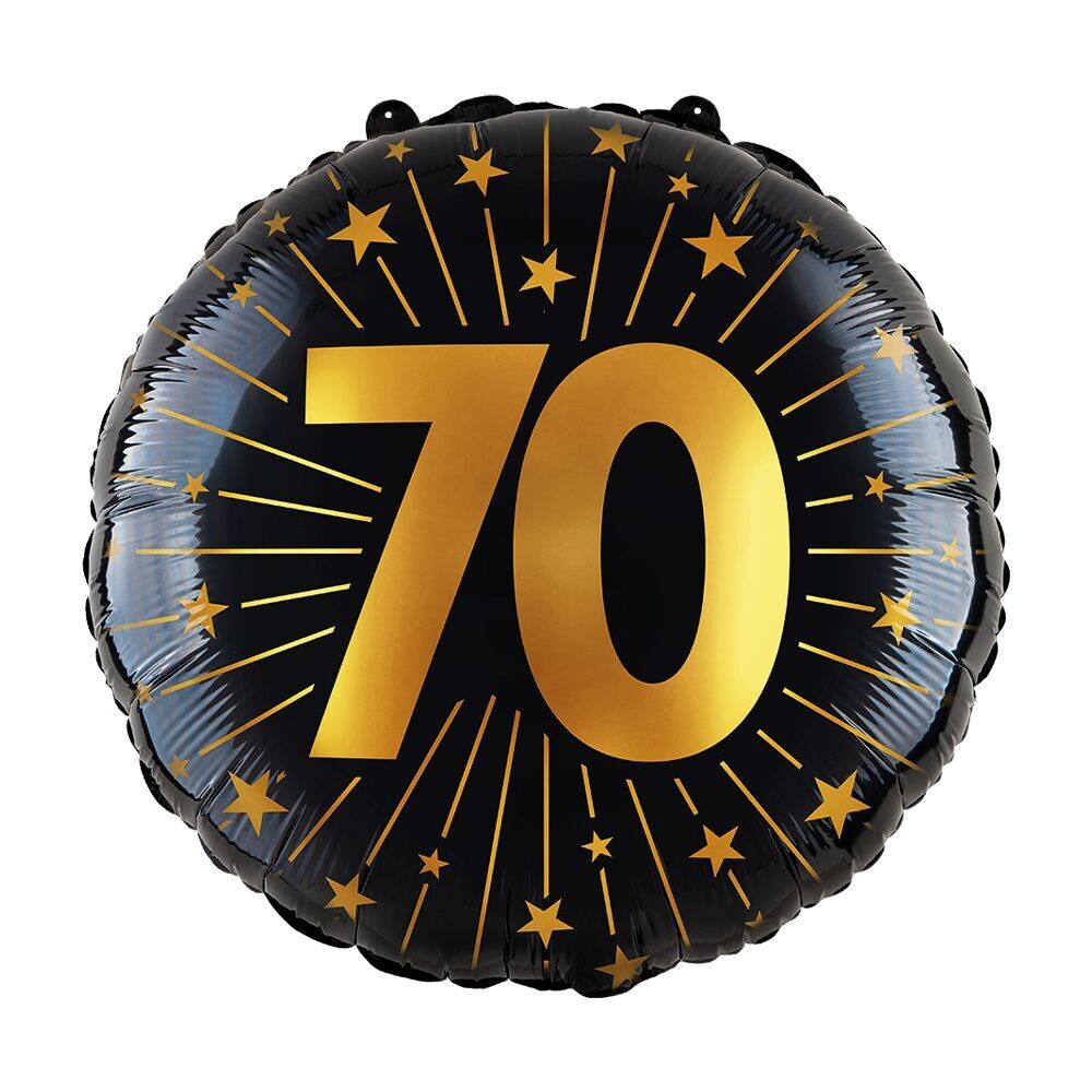 Folienballon 18" - '70' Goldene Feierlichkeiten