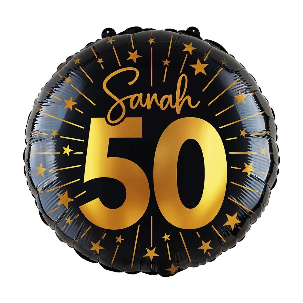 Folienballon 18" - Sarah Golden Celebrations