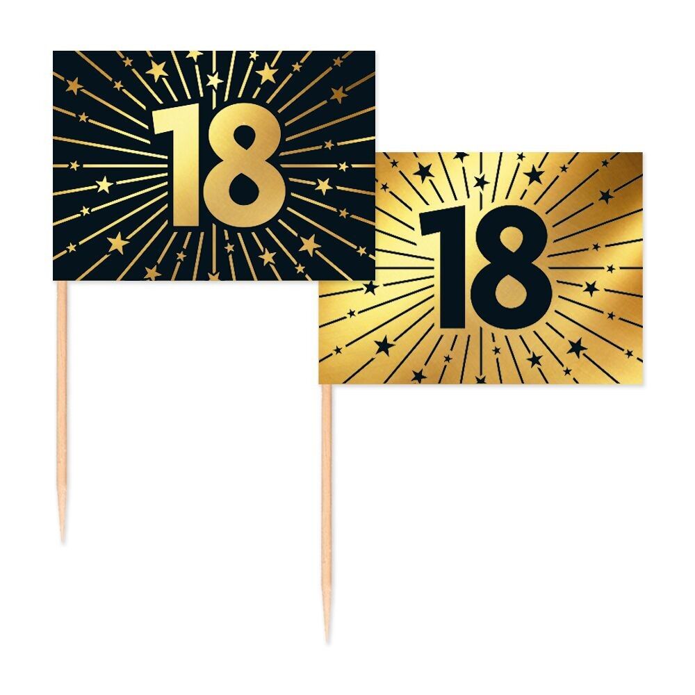 50 Flaggenauswahlen – „18“ Goldene Feierlichkeiten