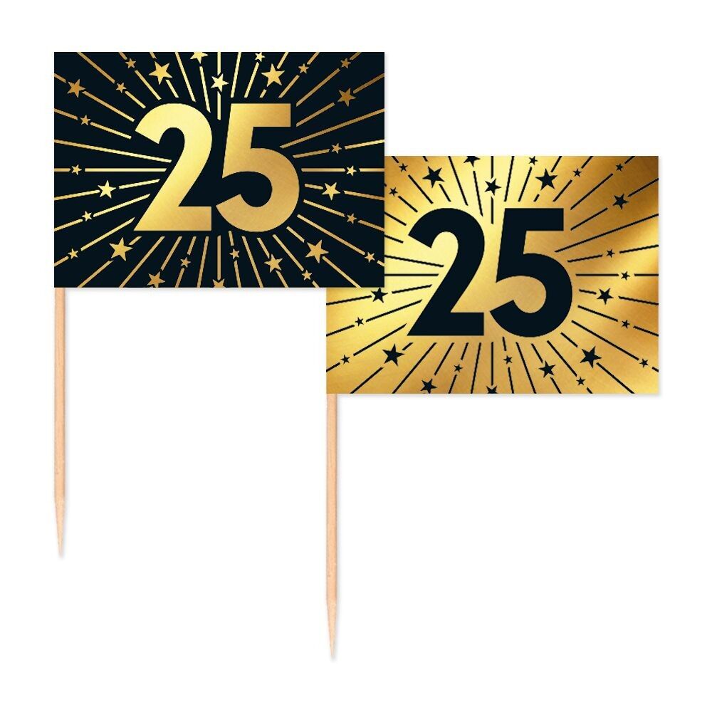 50 Flaggenauswahlen – „25“ Goldene Feierlichkeiten