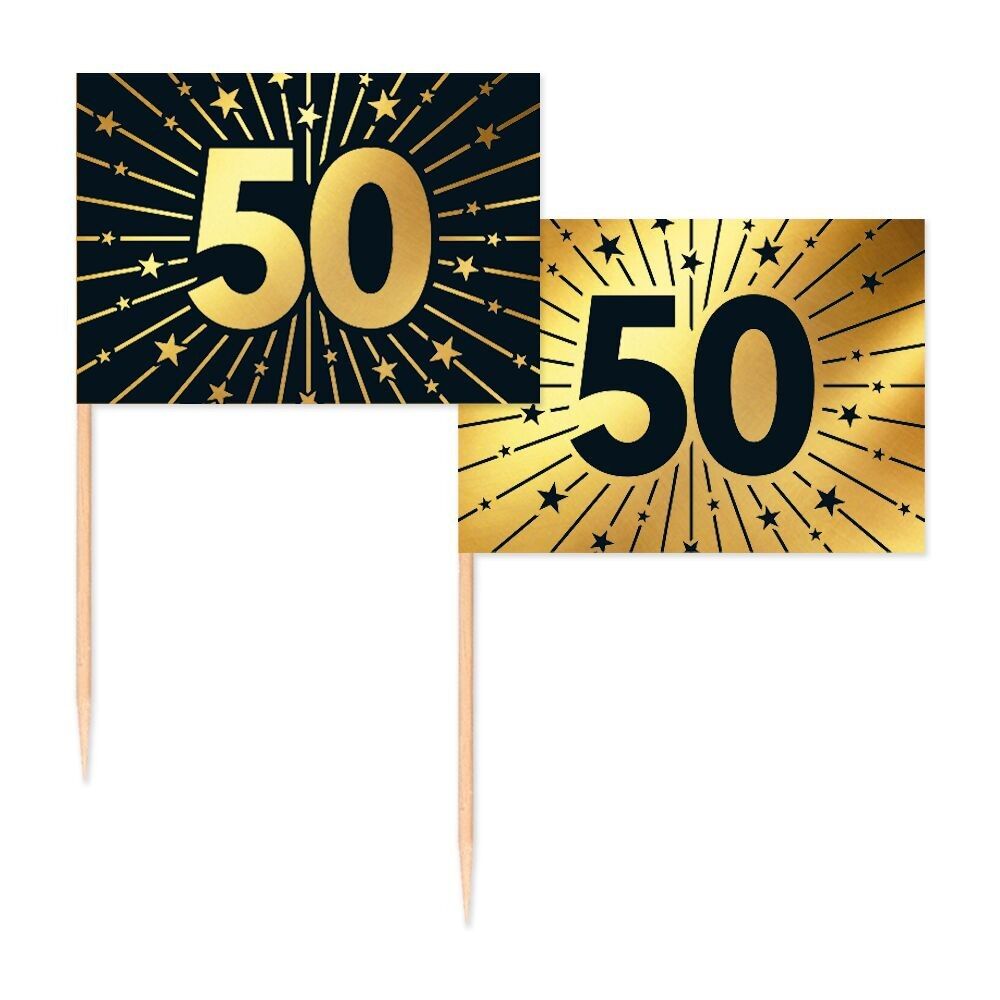 50 Flaggenauswahlen – „50“ Goldene Feierlichkeiten