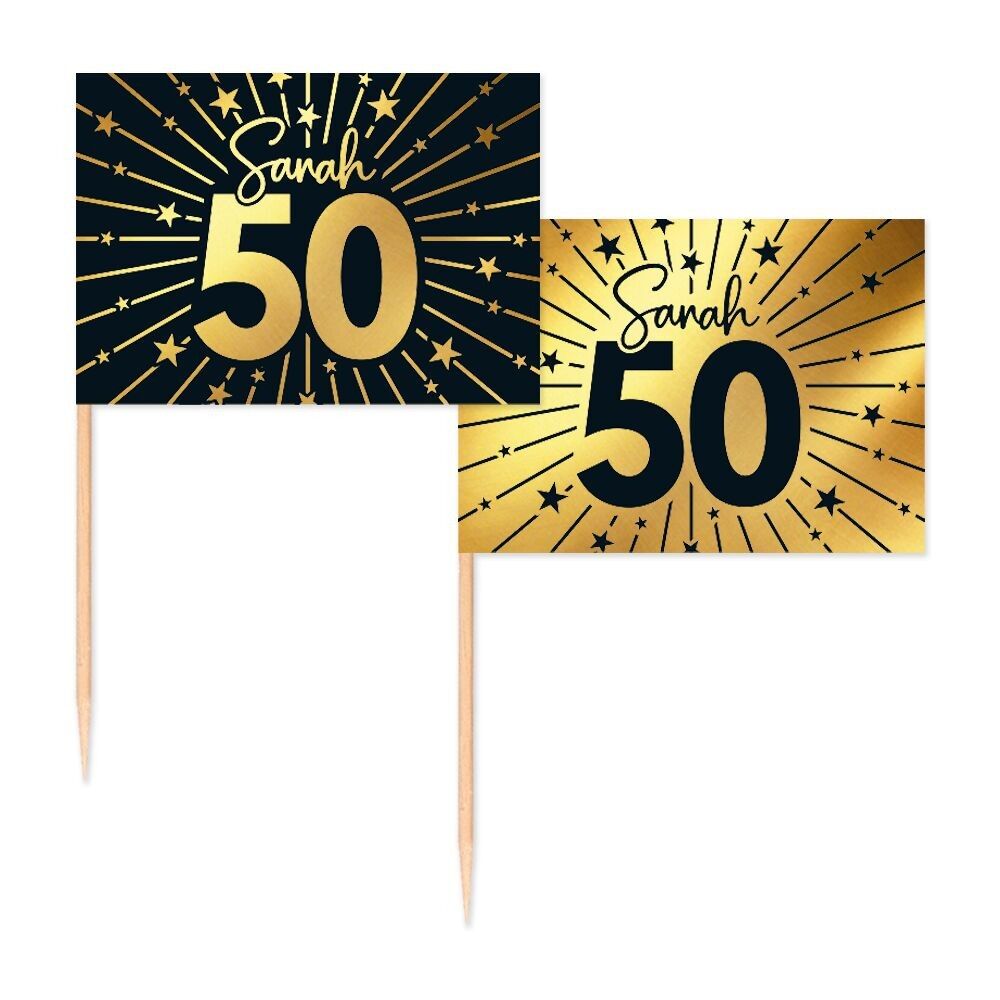 50 choix de drapeaux - Célébrations de Sarah Golden