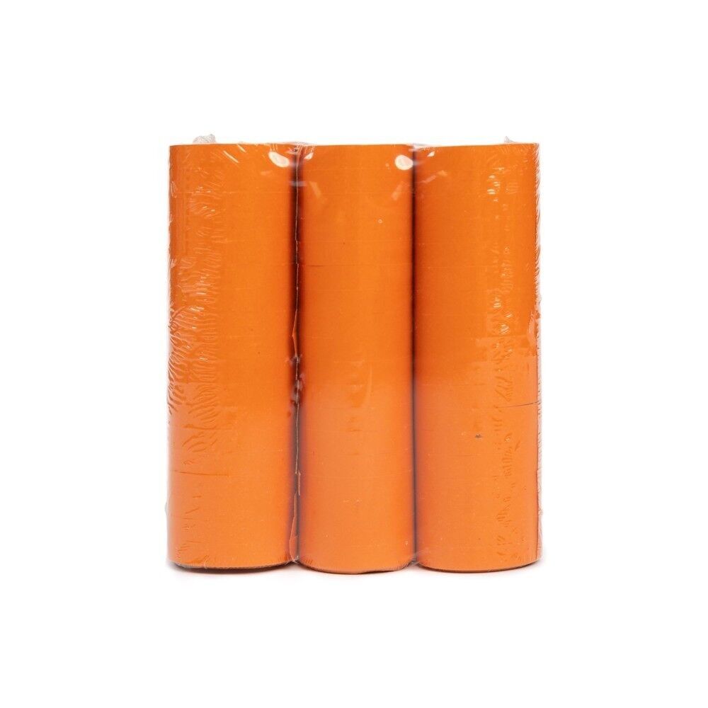 3 rouleaux de banderoles 18x4m ignifuges orange