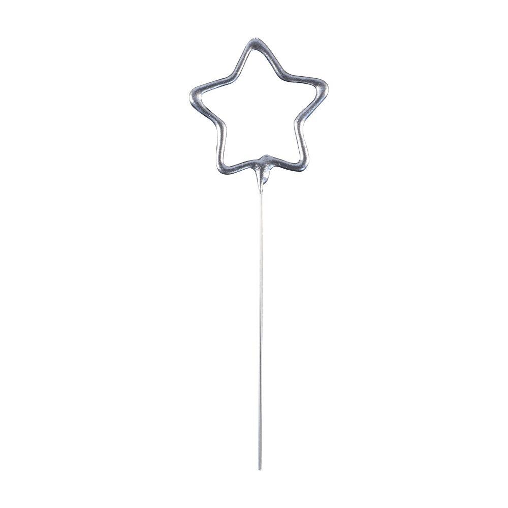 Cierge magique en forme d'étoile 16 cm