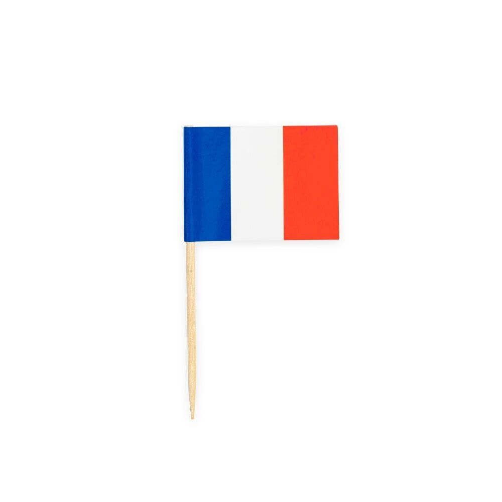 50 Flaggenpicks Frankreich