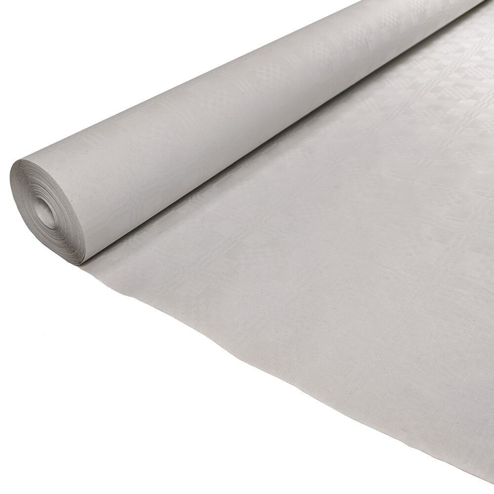 Nappe en papier 1,19x25m blanc