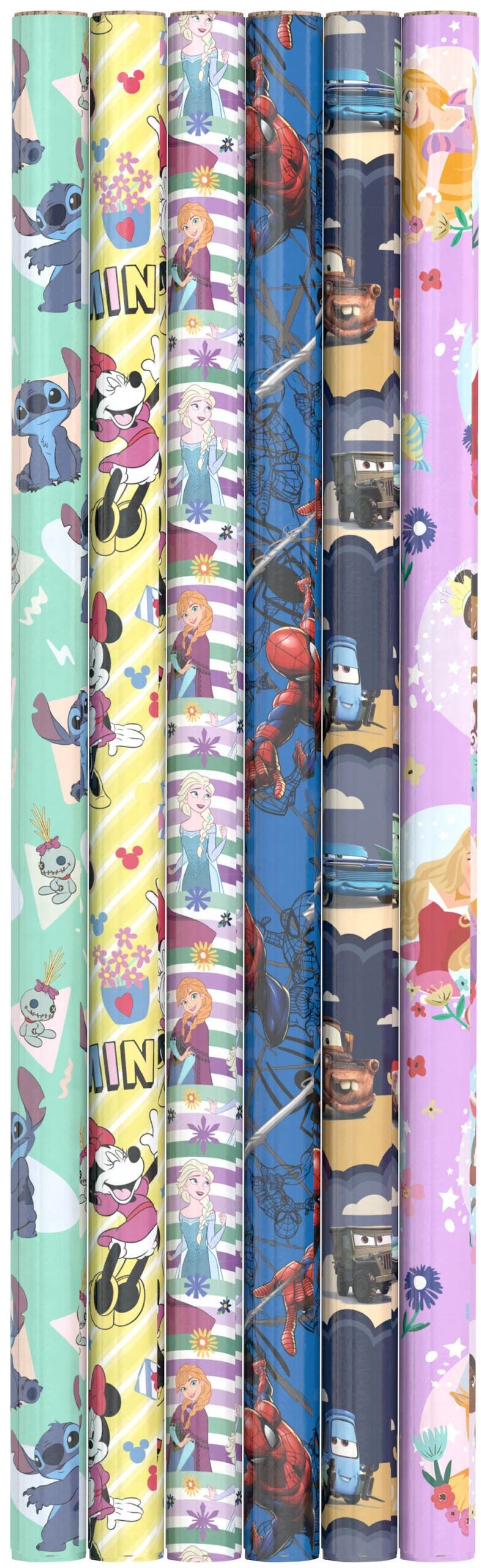Geschenkpapier aus Papier, 70 x 200 cm – Disney – Marvel – Pixar