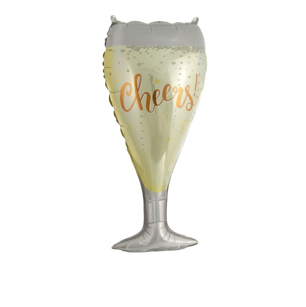 Verre à champagne Foilballoon 40x84cm