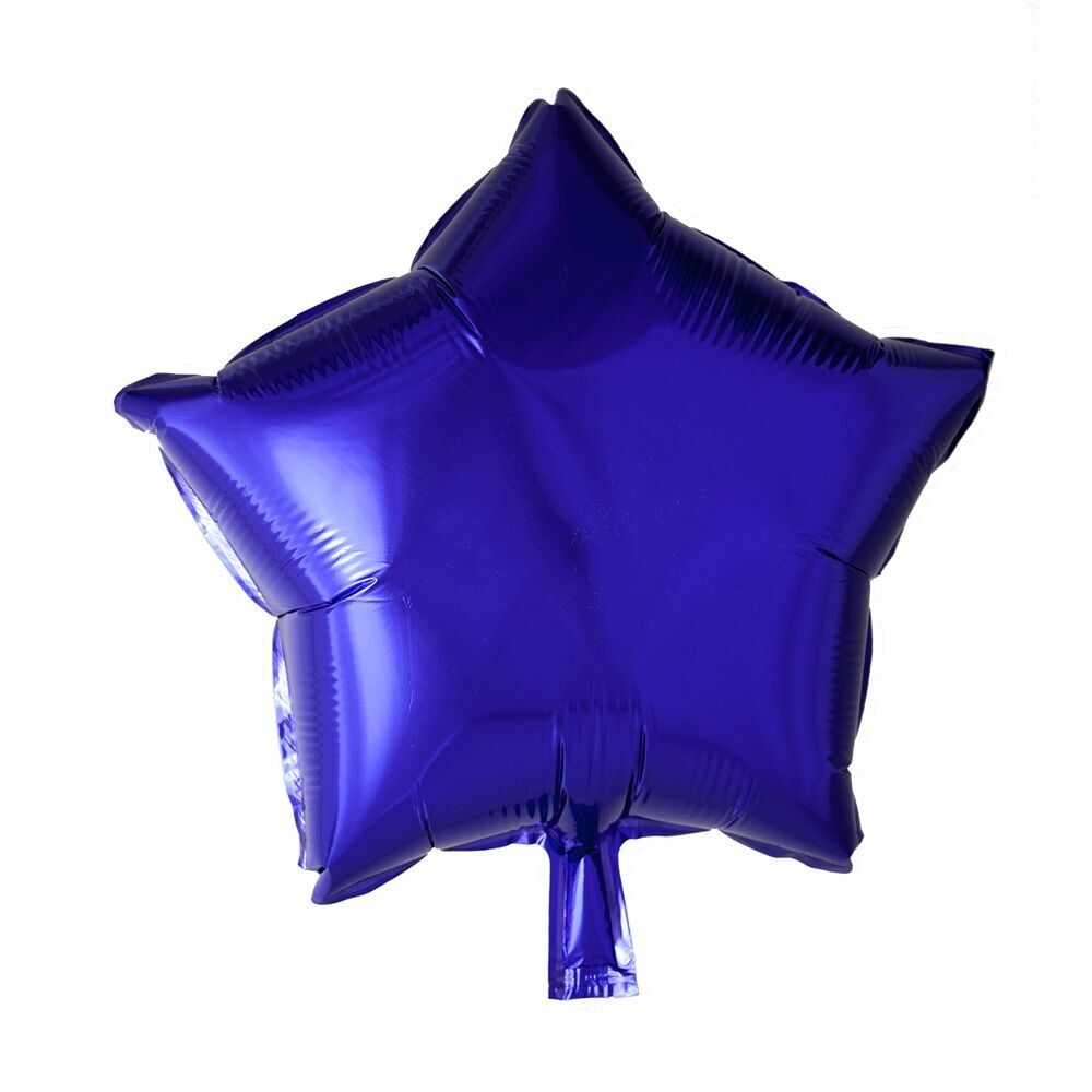 Foilballoon star 18'' violet en vrac