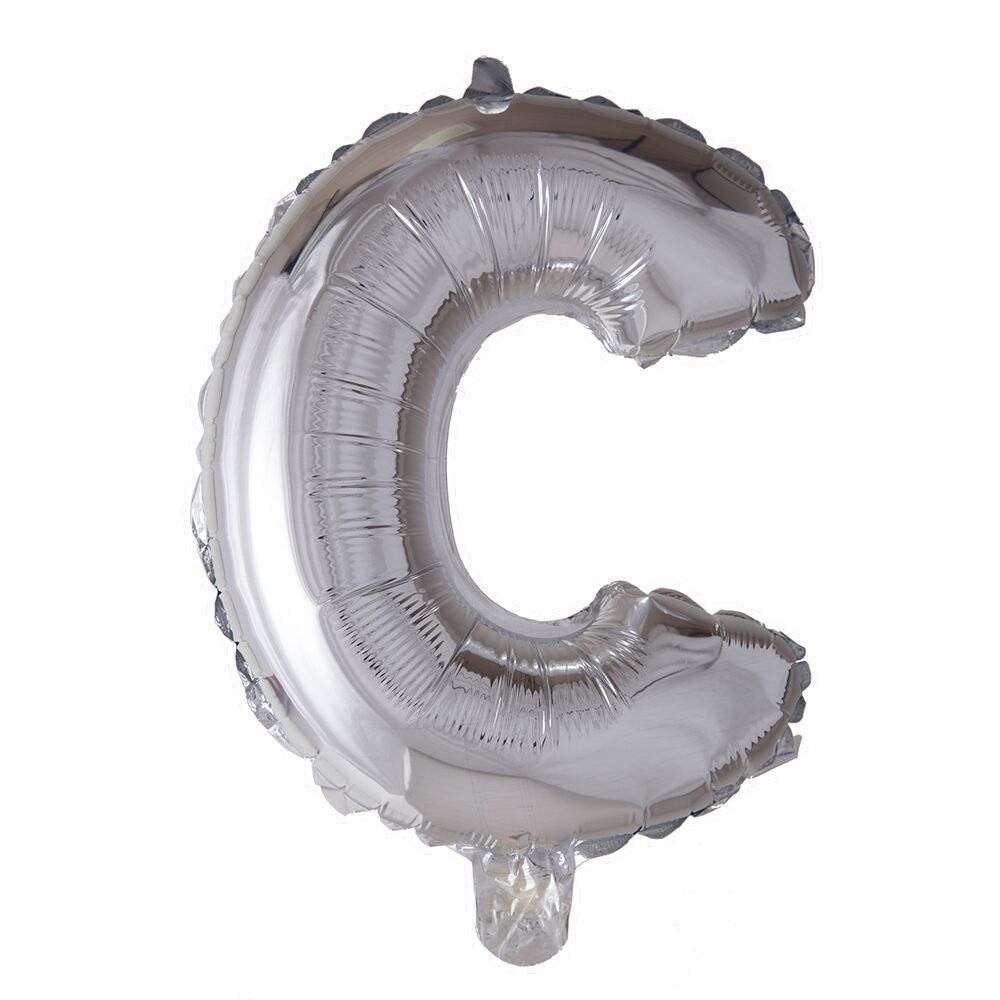 Folienballon 40'' C silber