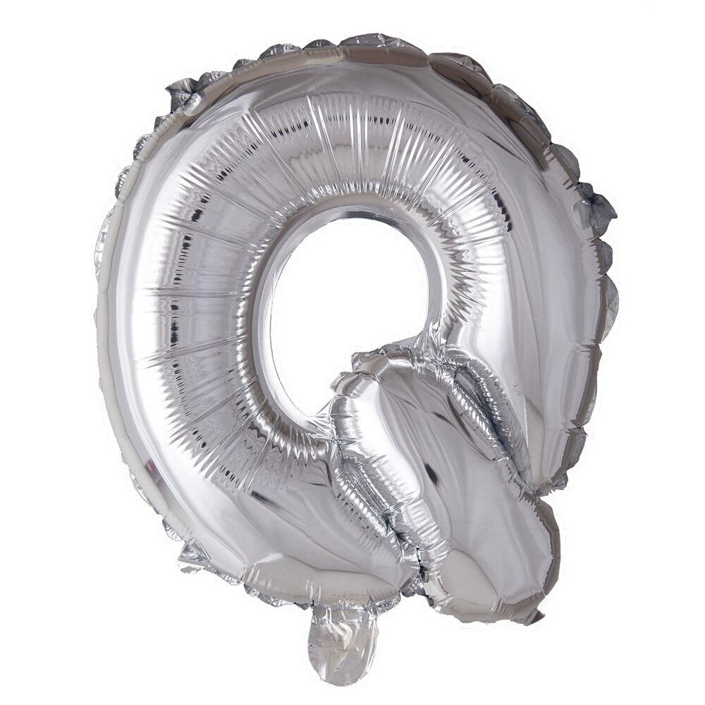 Folienballon 40'' Q silber