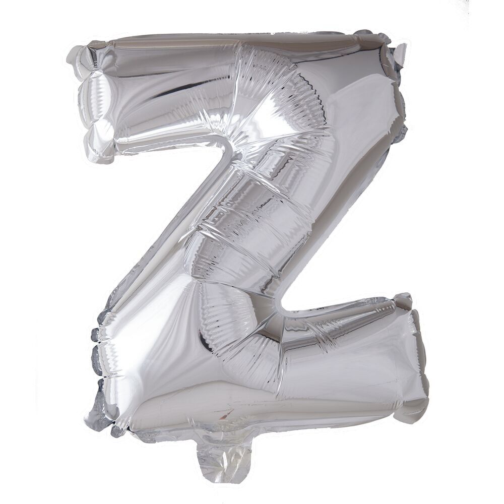 Folienballon 40'' Z silber