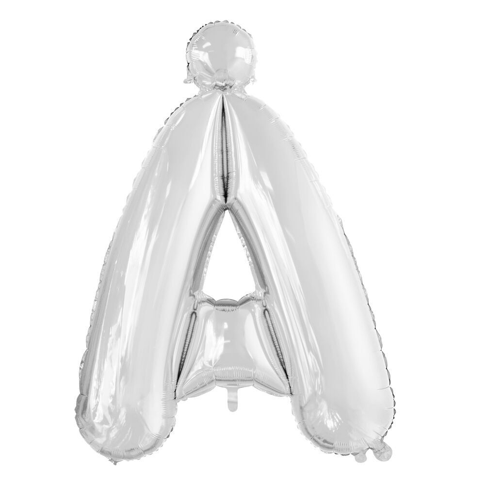 Folienballon 34" Å Silber