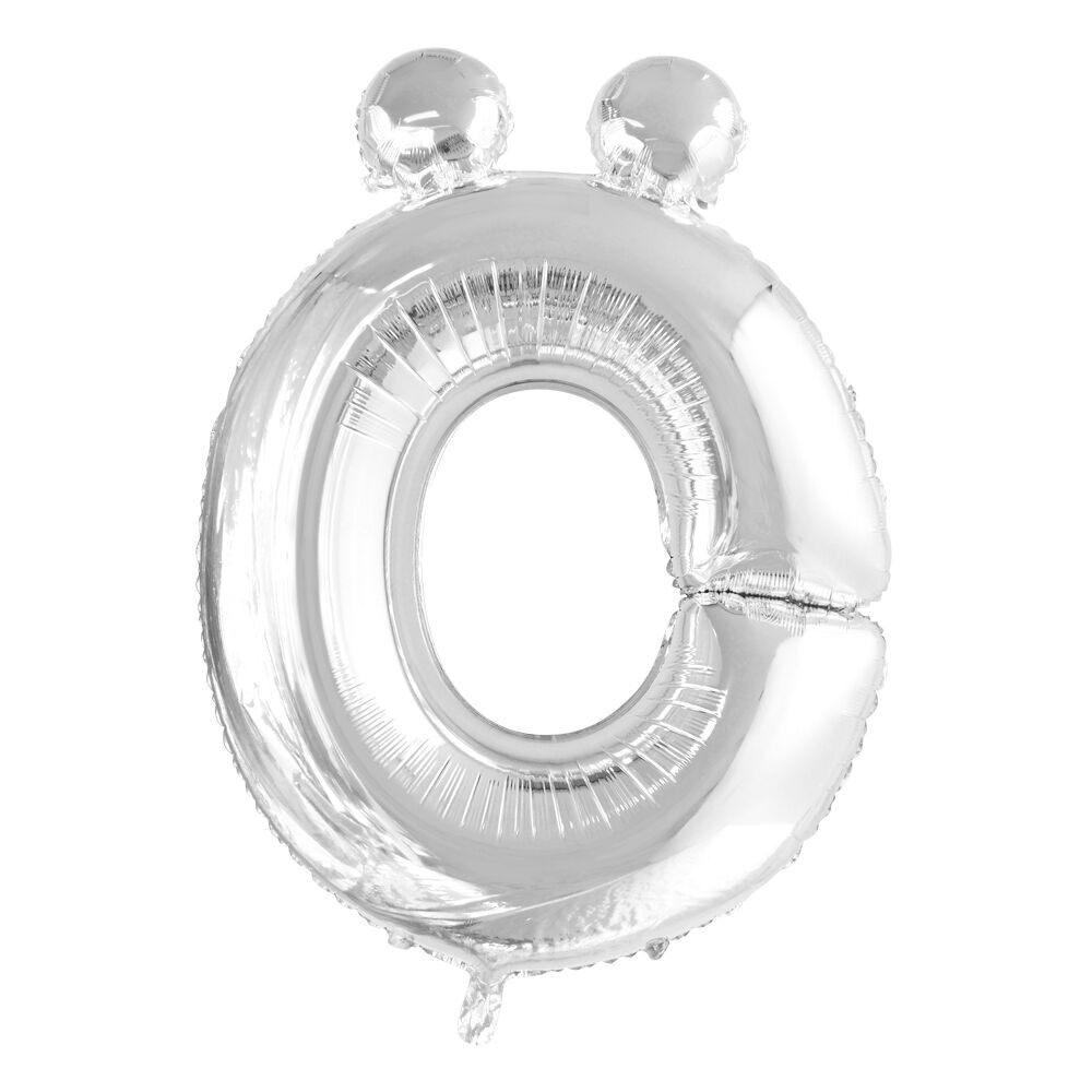 Folienballon 34" Ö silber