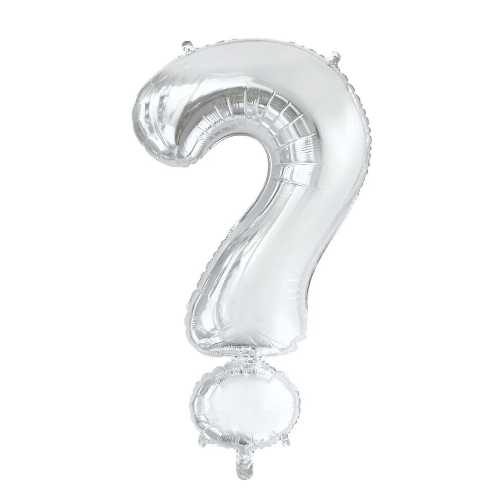 Folienballon 34" ? silber