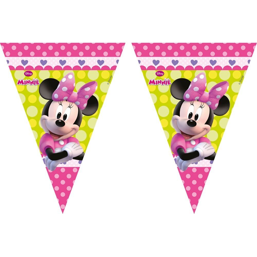 1 Dreiecksflaggenbanner (9 Flaggen) – Minnie Bow-Tique