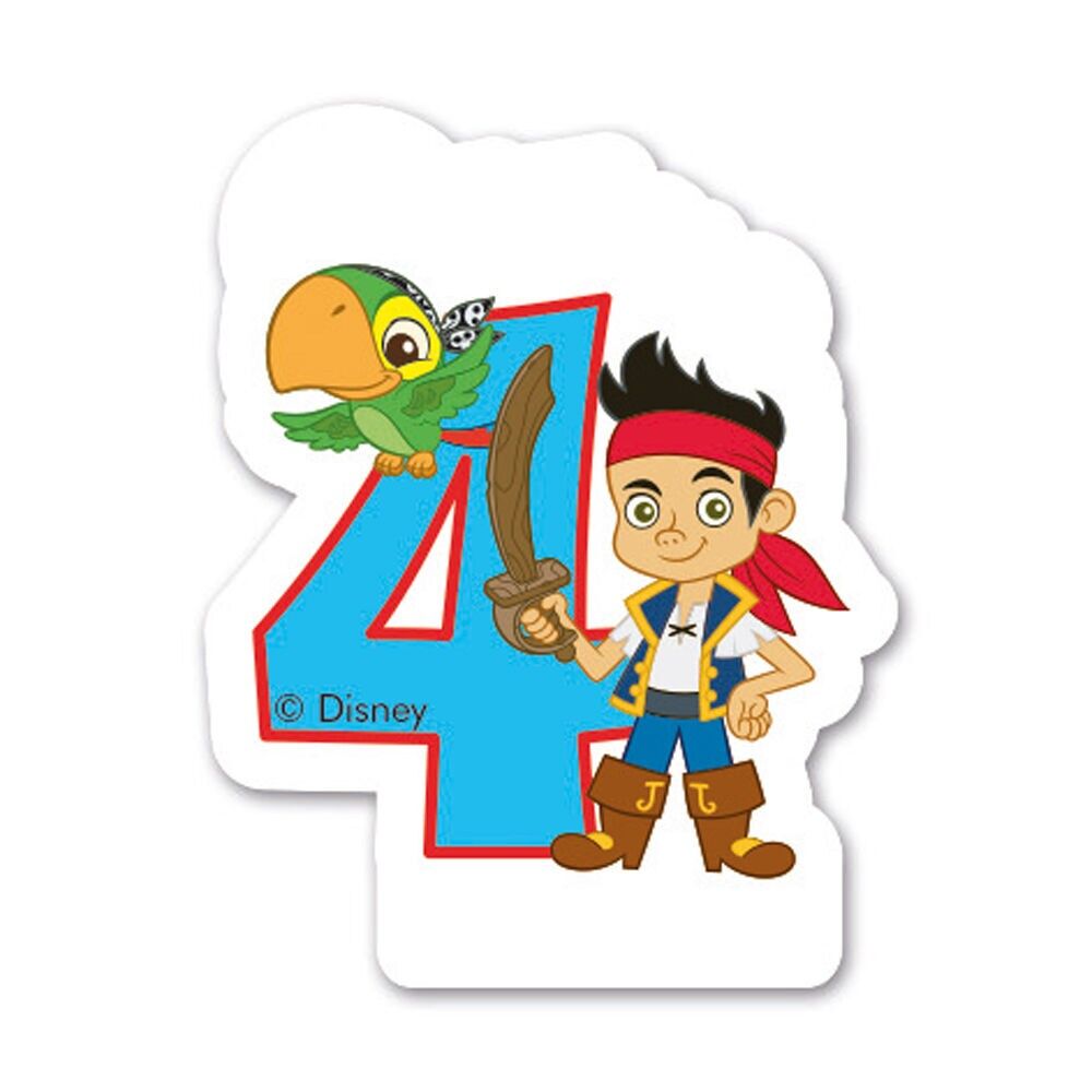 Tortenkerze Geburtstag Nr.4 – Kapitän Jake