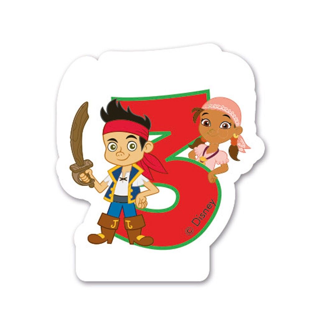 Tortenkerze Geburtstag Nr.3 – Kapitän Jake