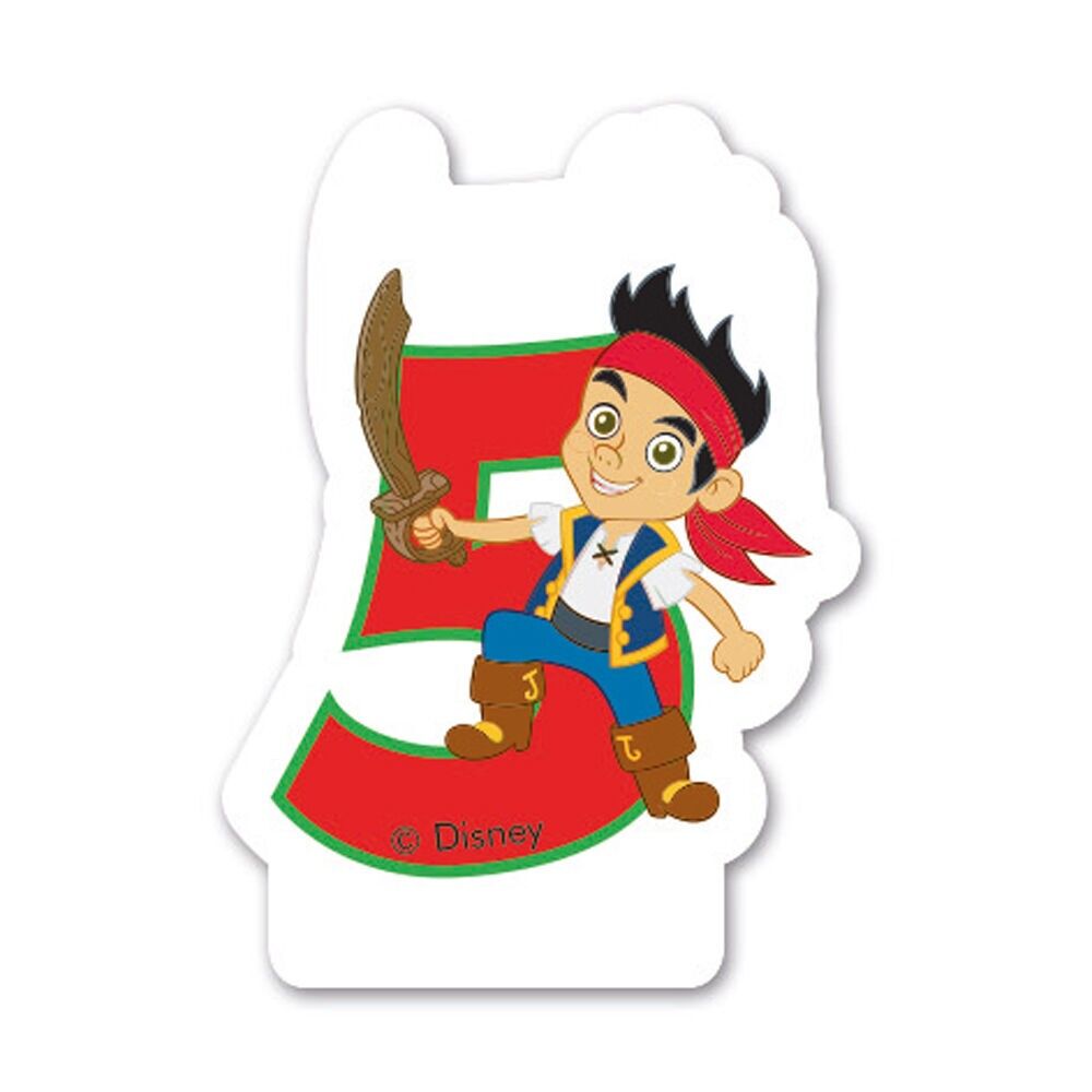 Tortenkerze Geburtstag Nr.5 – Kapitän Jake