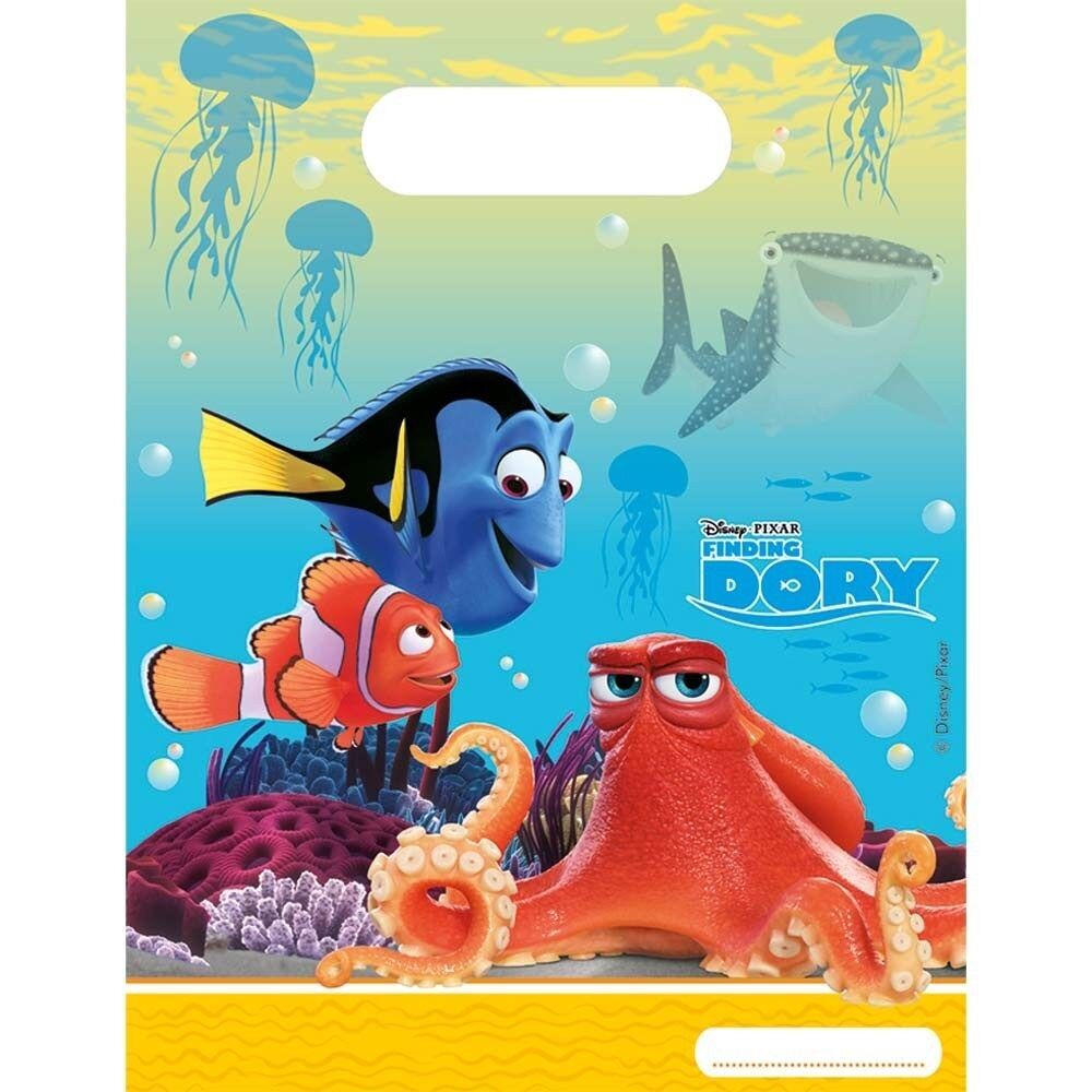 6 sacchetti per feste - Alla ricerca di Dory