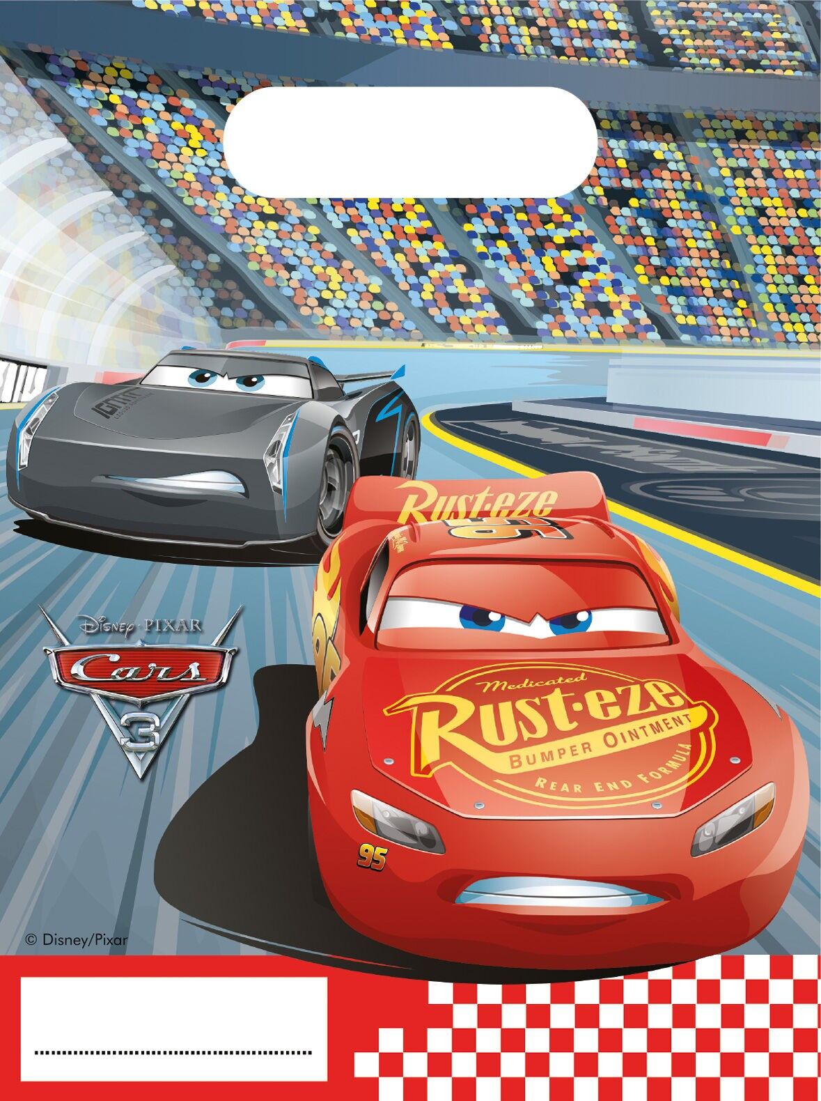 6 sacchetti per feste - Cars 3