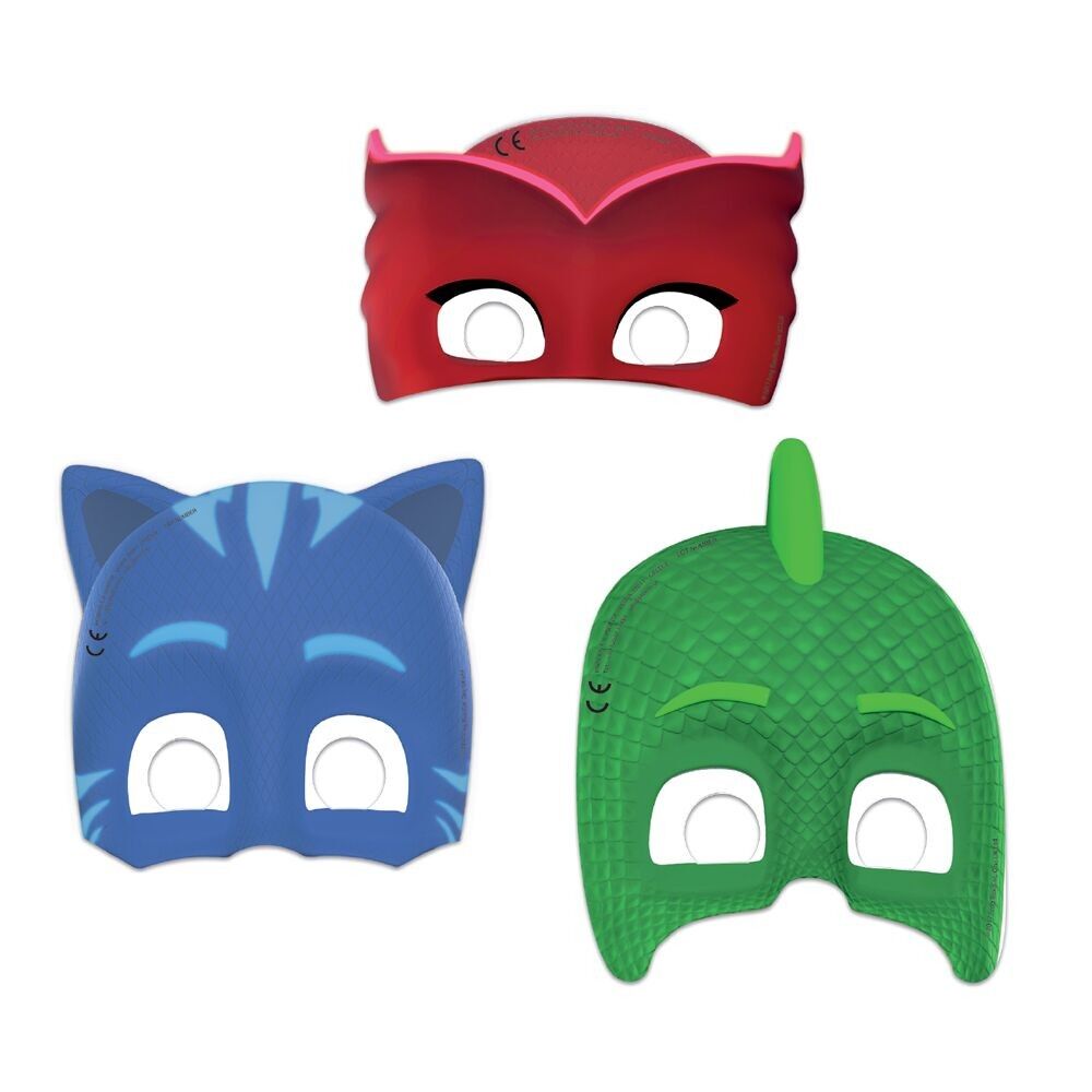 6 Maschere Fustellate - PJ Mask