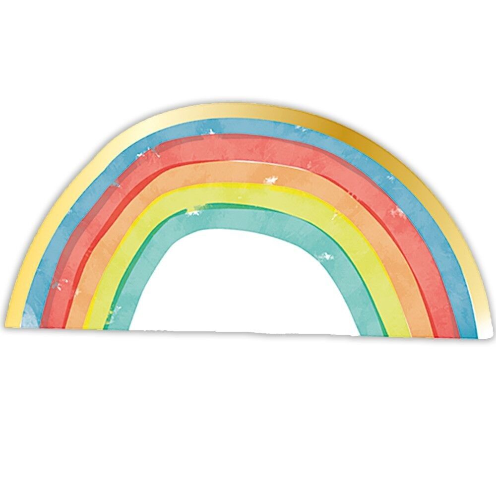 16 tovaglioli di carta a 3 veli 33x33 cm - Rainbow Party