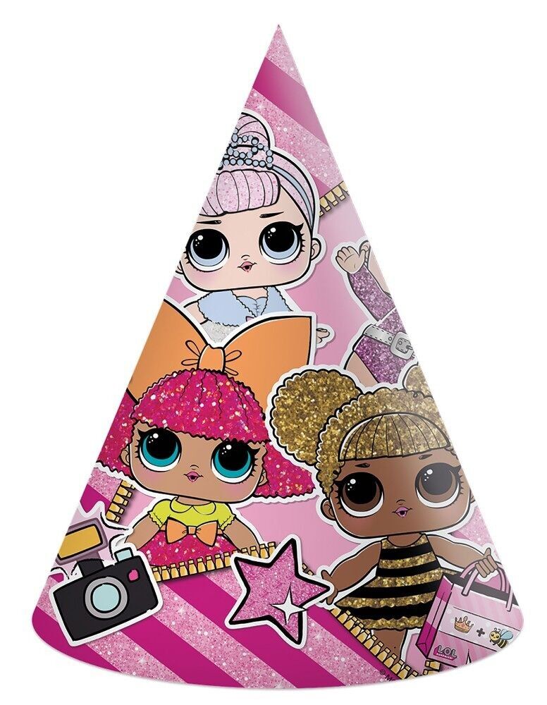6 Hüte - LOL Glitterati