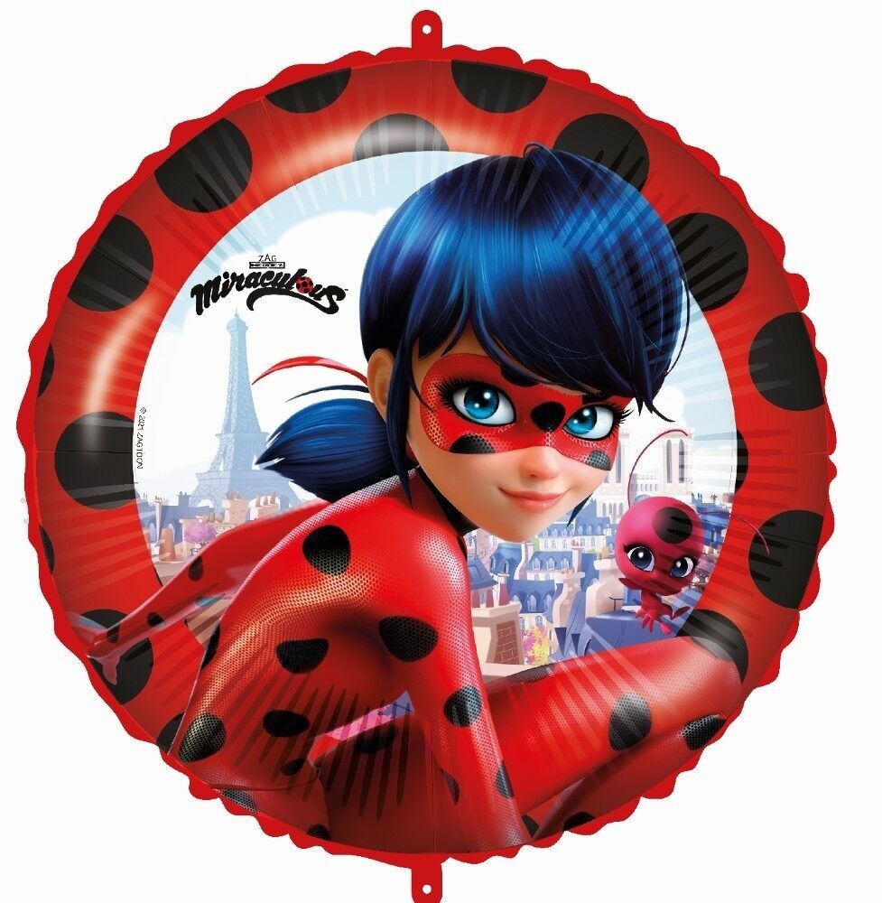 Folienballon 18'' - Miraculous Ladybug