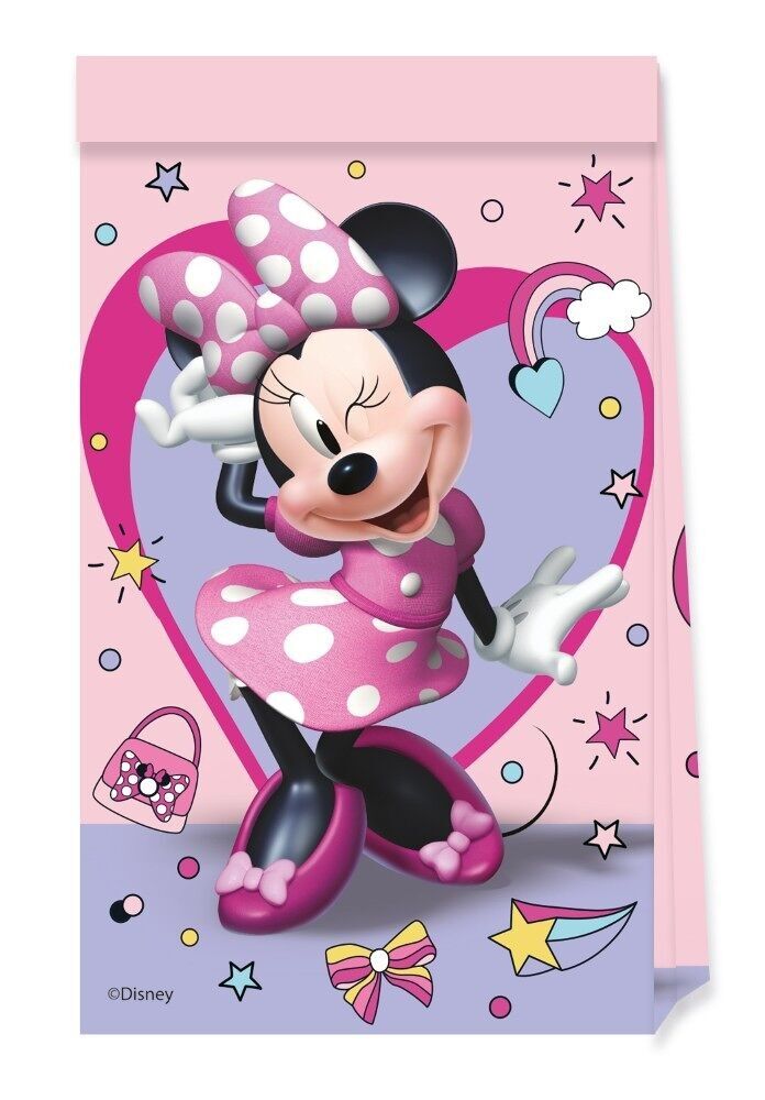 4 Sacchetti per Feste FSC - Minnie Junior