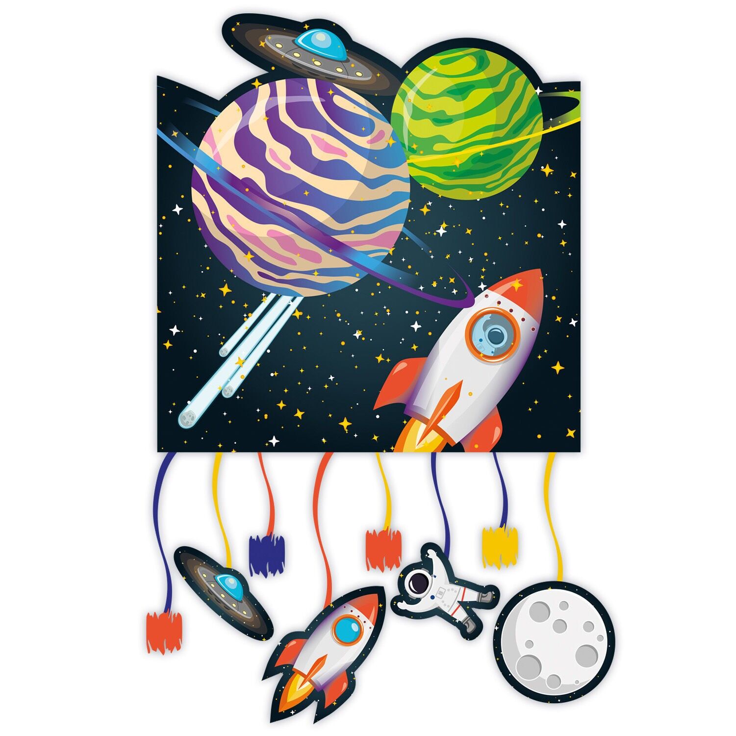 1 Piñata - Cohete Espacial
