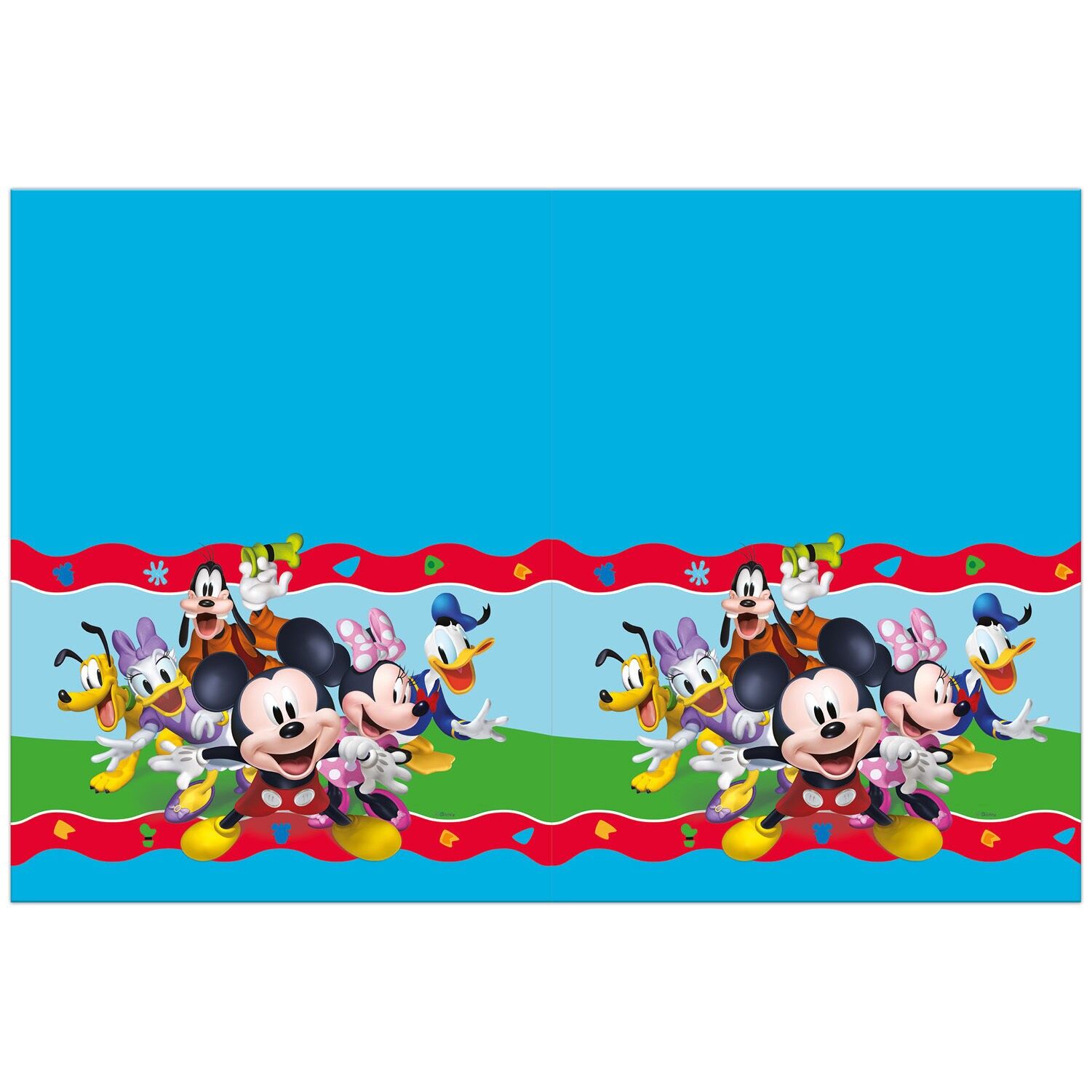1 nappe en papier FSC 120x180cm - Mickey Rock the House